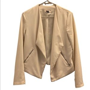Cream blazer from H&M